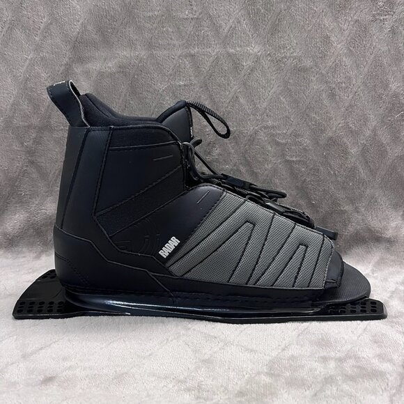 Radar Prime Waterski Boot Feather Frame Rear Binding - Black Gray Standard Size